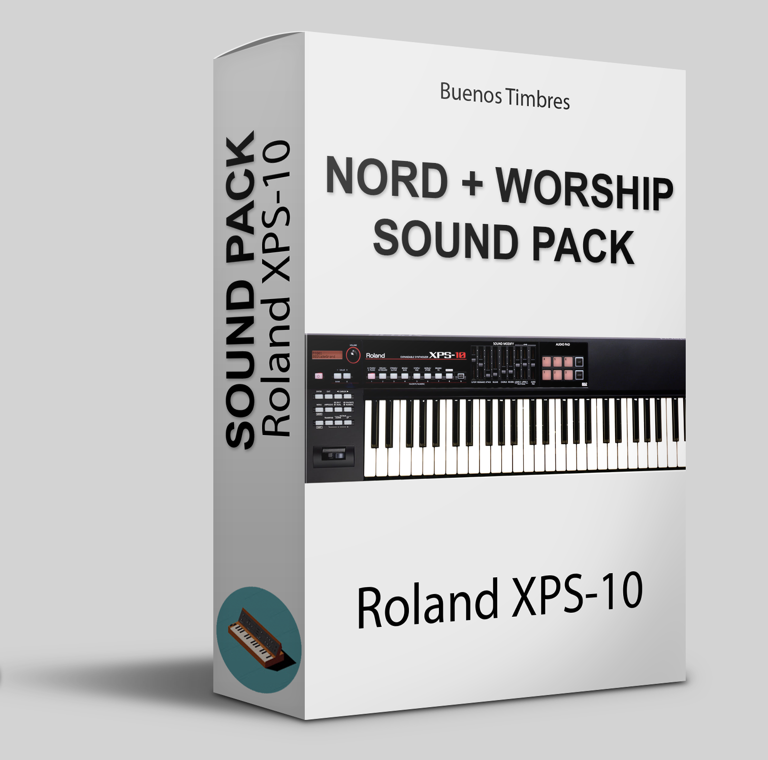 Pacote de sons Nord + Worship para Roland XPS-10