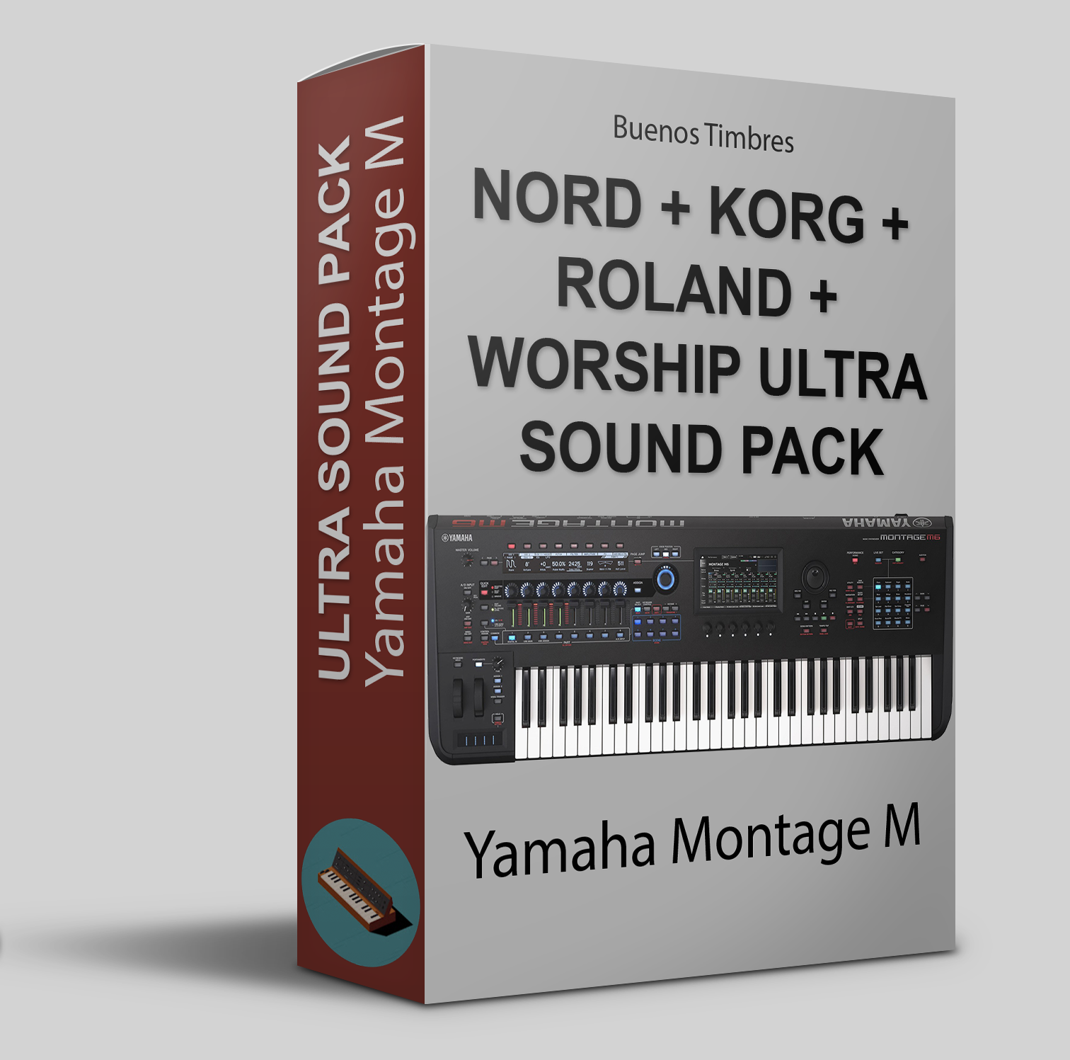 Nord + Korg + Roland + Worship Ultra Sound Pack para Yamaha Montage M