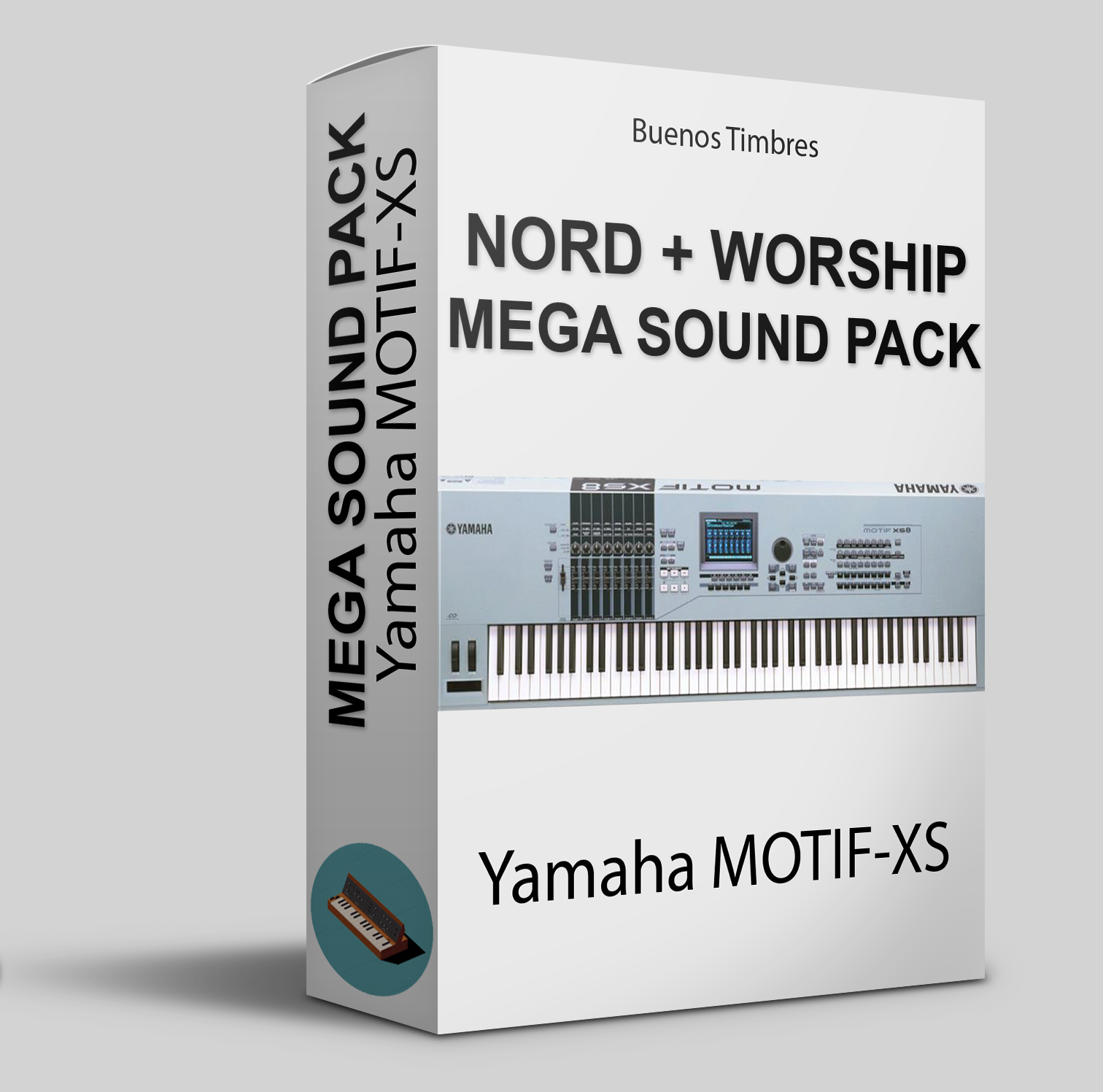 Pacote de Sons Nord + Worship Mega para Yamaha MOTIF-XS