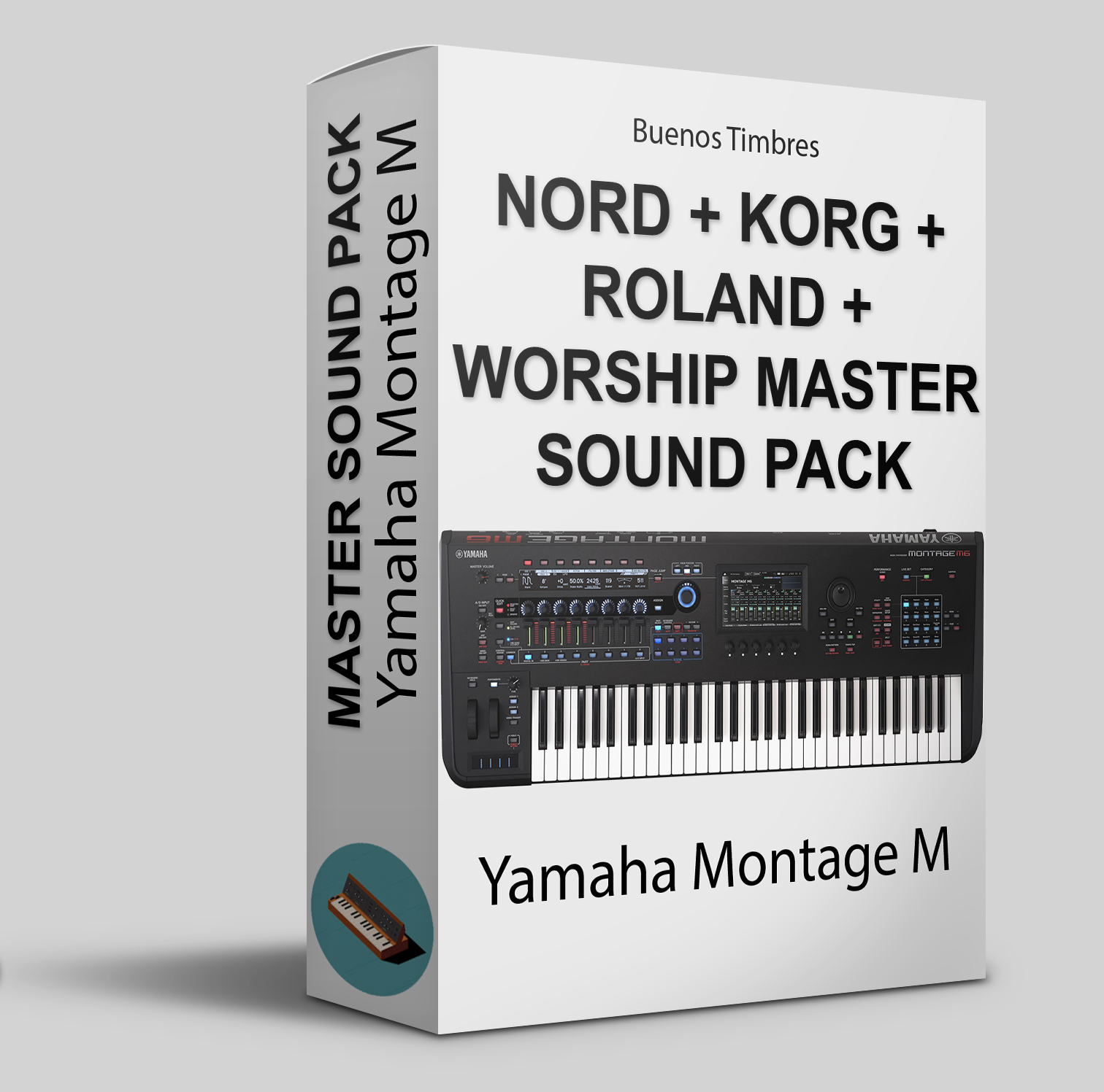 Nord + Korg + Roland + Pacote de Sons Worship Master para Yamaha Montage M