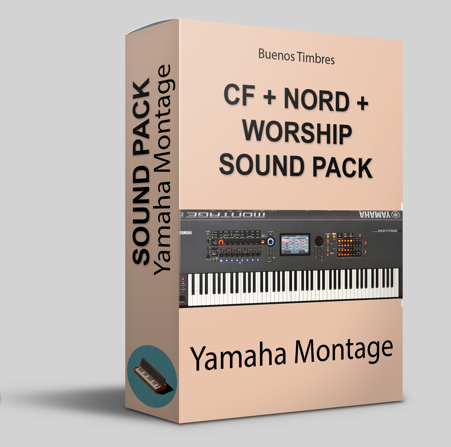 CF + Nord + Pacote de sons Worship para Yamaha Montage