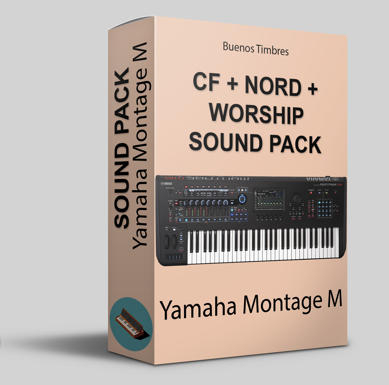 CF + Nord + Pacote de Sons Worship para Yamaha Montage M