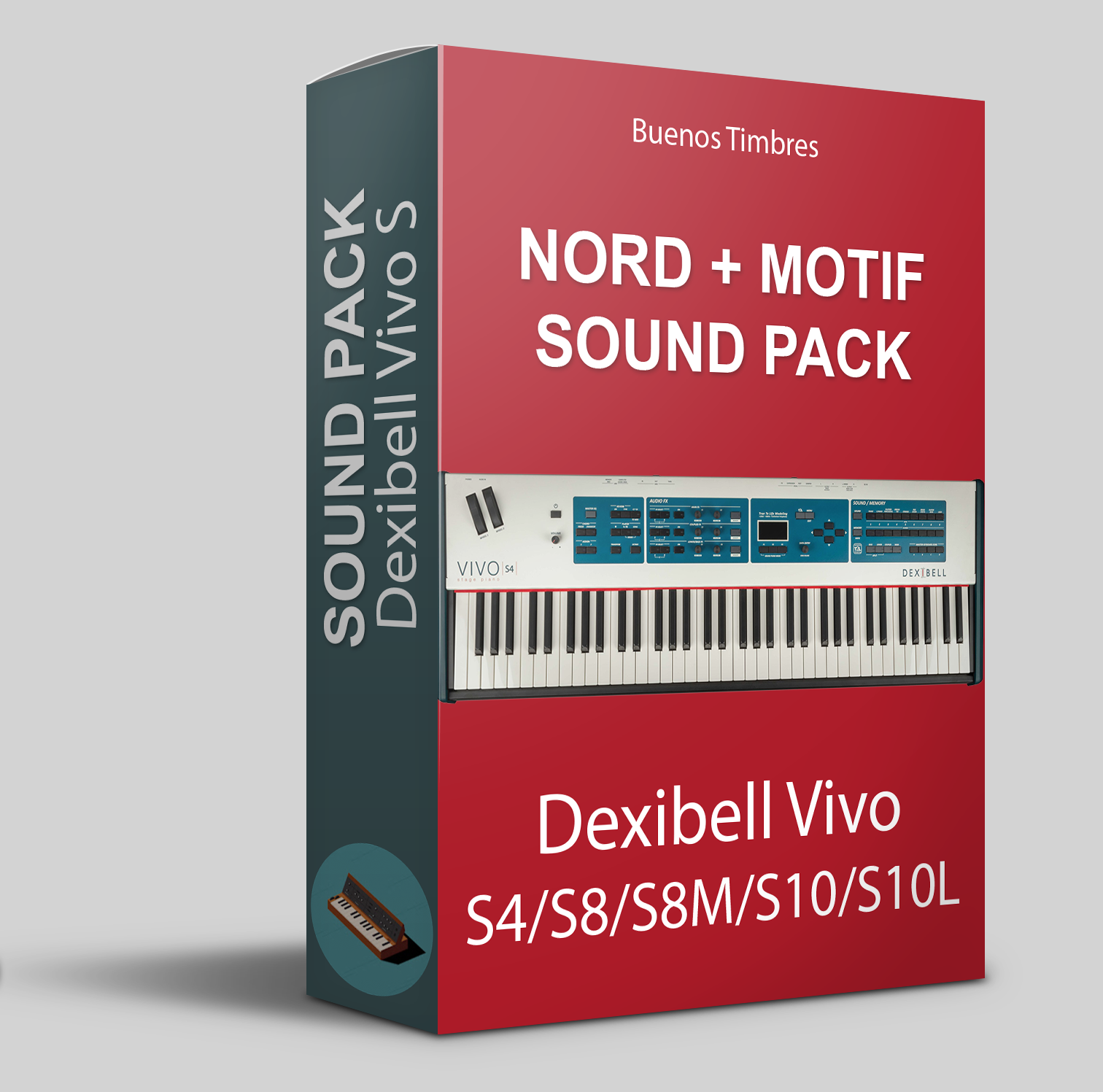 Pacote de sons Nord Pianos + Motif para teclados Dexibell Vivo S