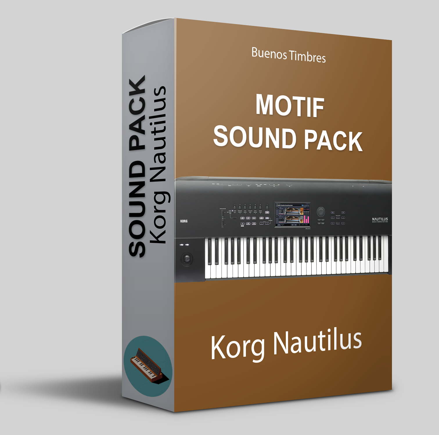 Pacote de som MOTIF para Korg Nautilus
