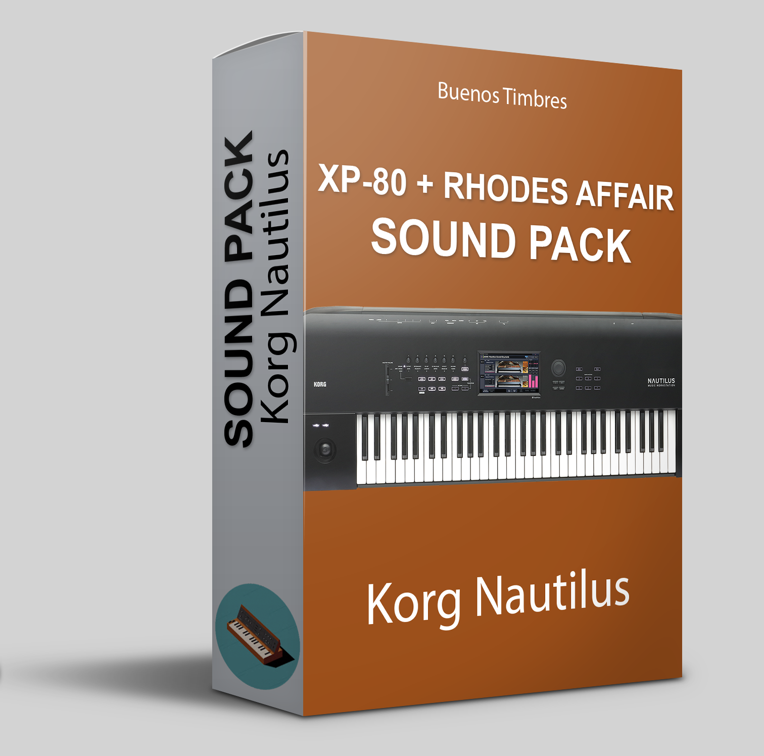 XP-80 + Pacote de som Rhodes Affair para Korg Nautilus