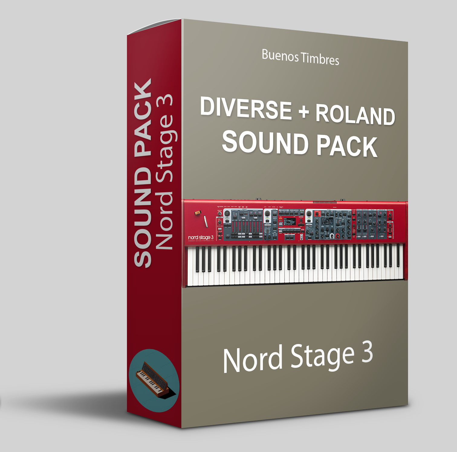 Pacote de Sons Diverse + Roland para Nord Stage 3