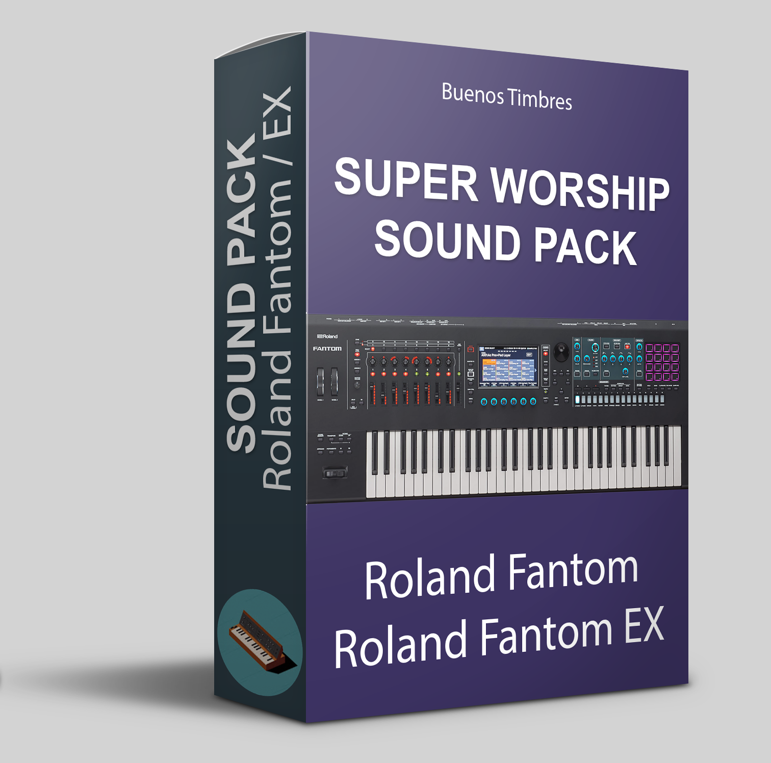 Pacote de Sons Super Worship para Roland Fantom EX
