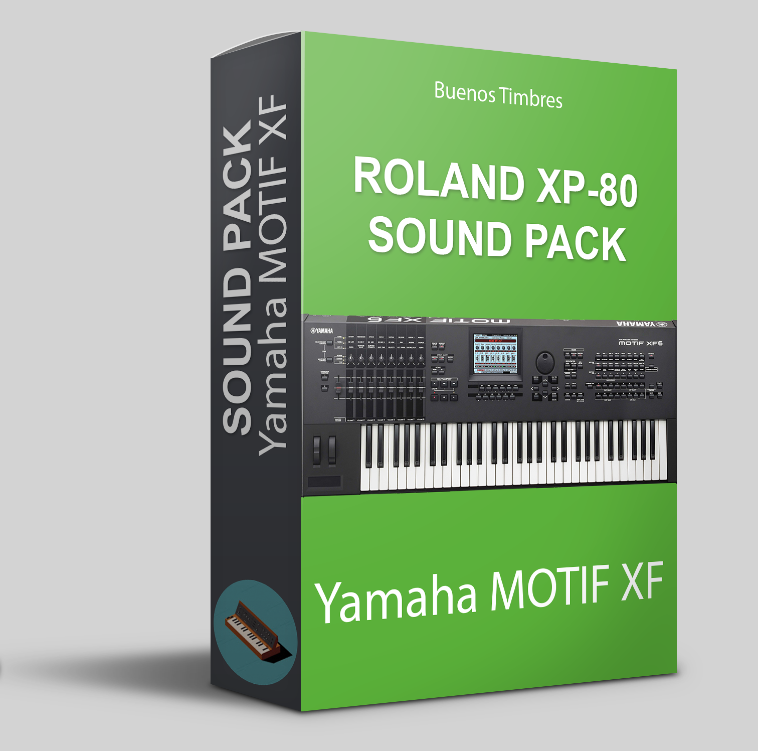 Pacote de Sons Roland XP-80 para Yamaha Motif-XF