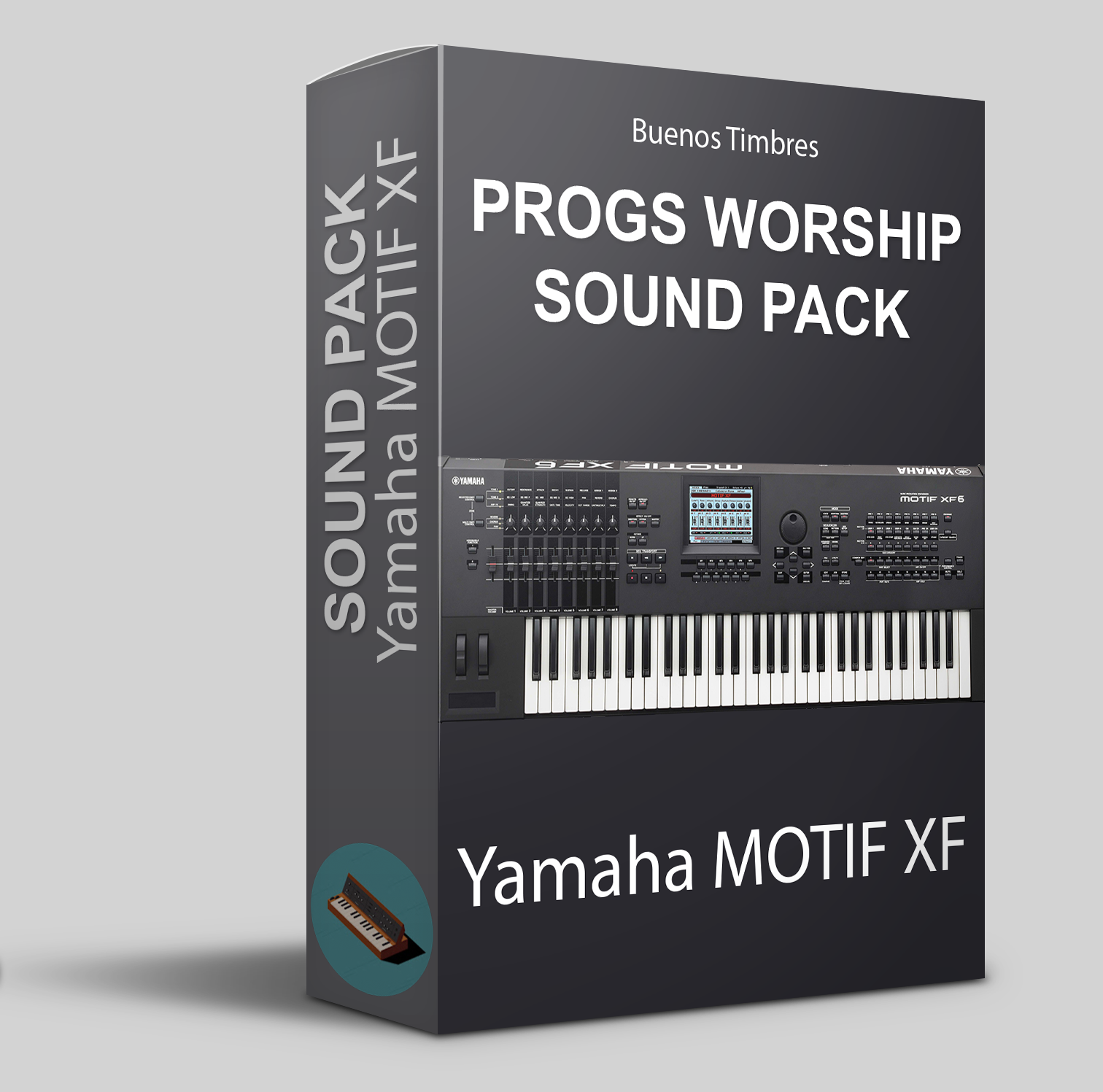 Pacote de sons Progs Worship para Yamaha Motif XF sem necessidade de samples
