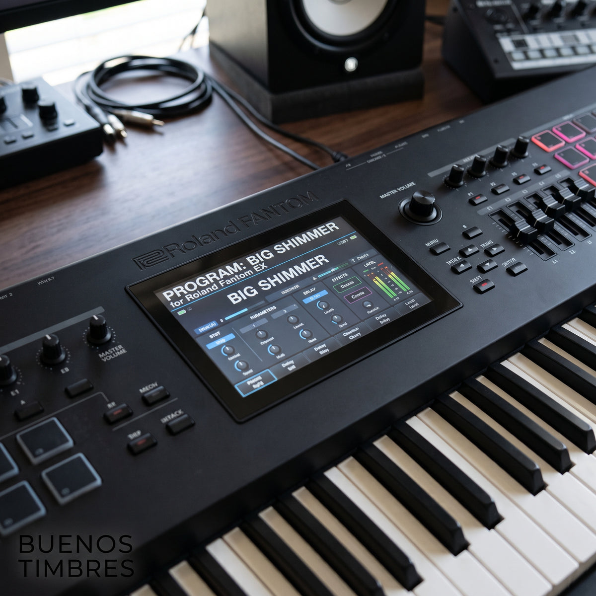 Individual tone Big Shimmer for Roland Fantom EX