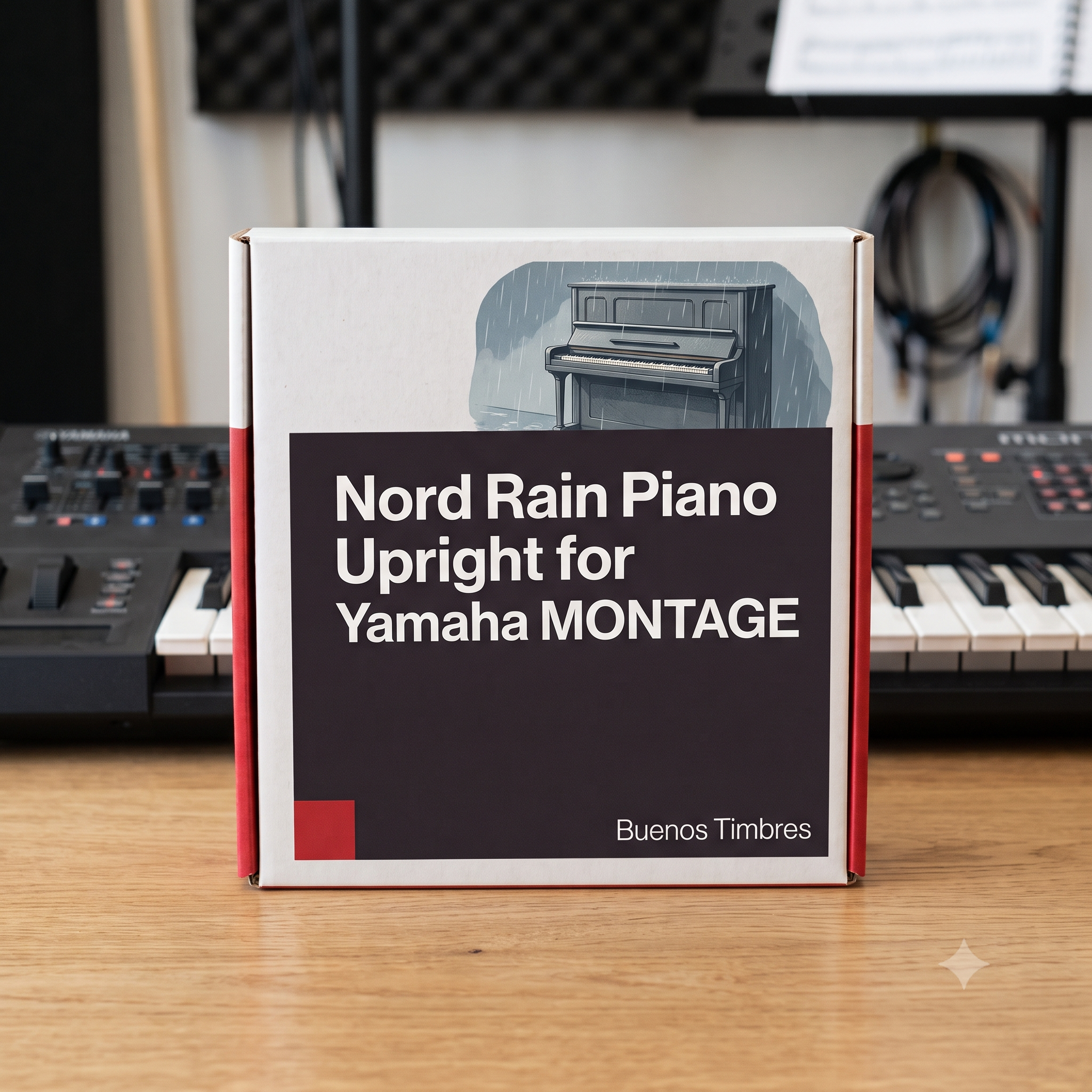 Individual tone Nord Rain Piano Upright for Yamaha Montage