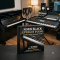 Individual tone Nord Black Upright Piano for Yamaha MODX
