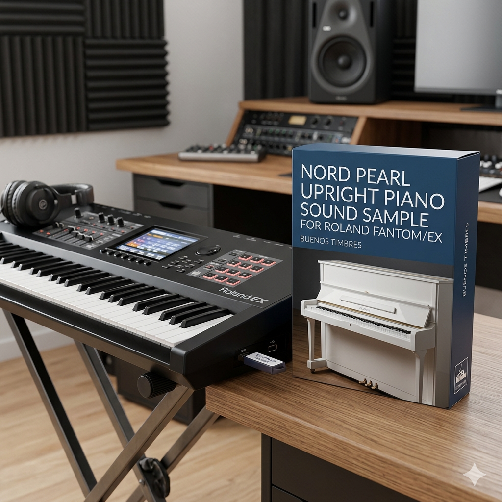 Piano Vertical Nord Pearl Individual para Roland Fantom e Fantom EX