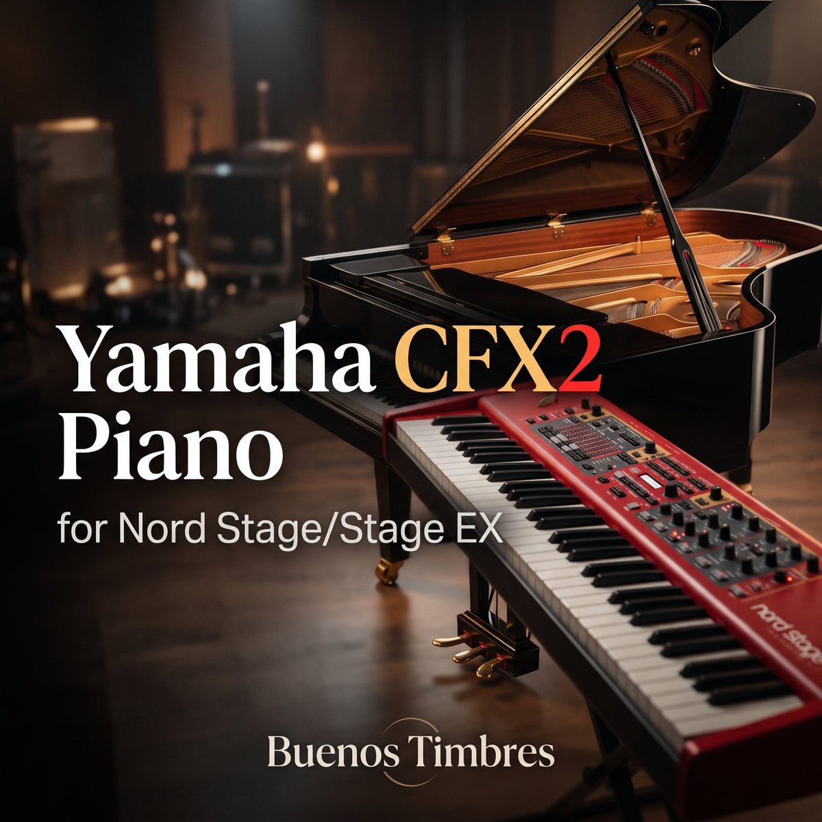 Individual tone Yamaha CFX2 Piano for Nord Stage/Stage EX