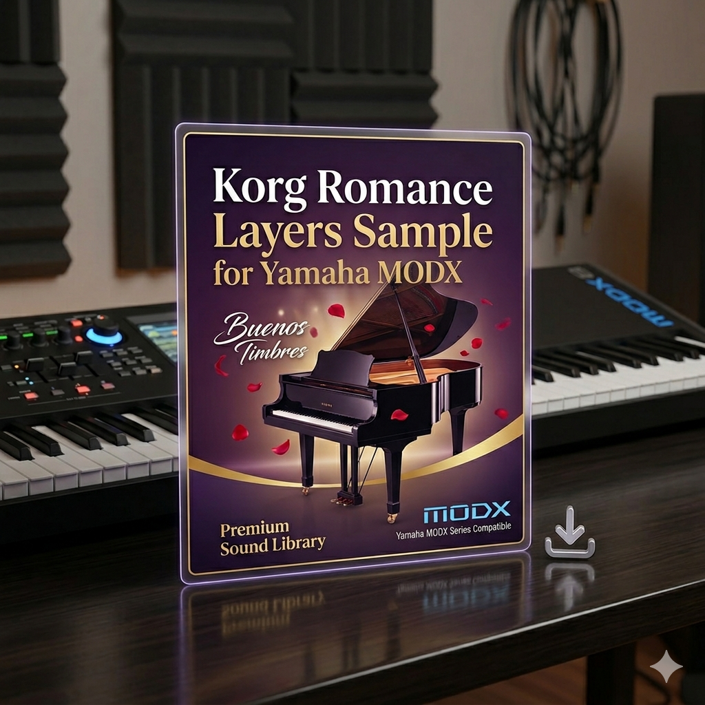 Camadas Korg Romance de tom individual para Yamaha MODX