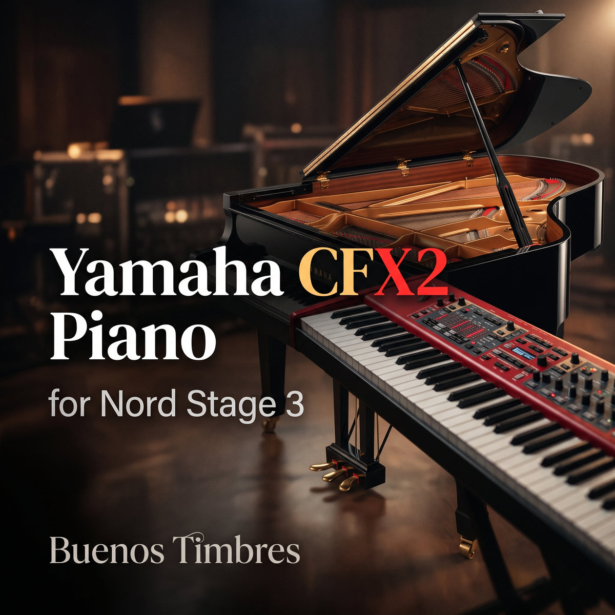 Individual tone Yamaha CFX2 Piano for Nord Stage 3