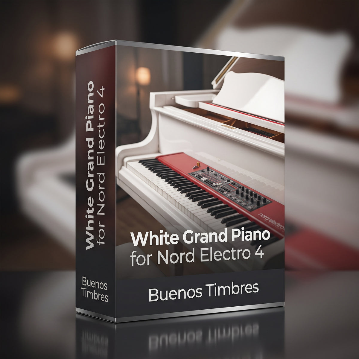 Individual tone White Grand Piano for Nord Electro 4