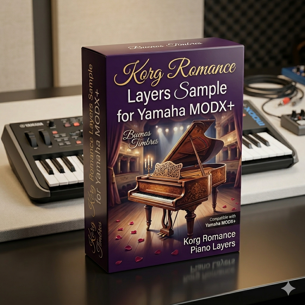 Camadas de Romance (Korg) - Timbres Individuais para Yamaha MODX+