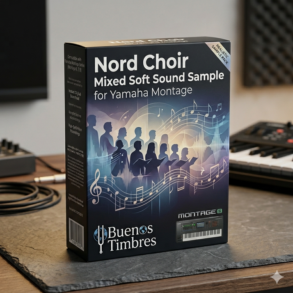 Tom individual Nord Choir Mixed Soft para Yamaha Montage