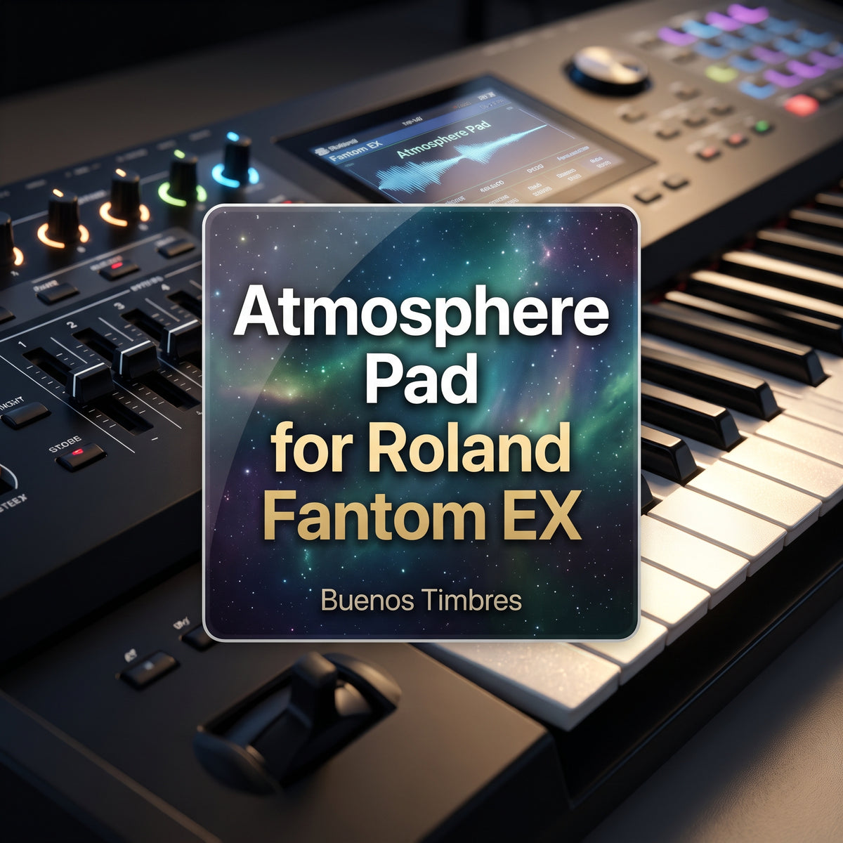 Individual tone Atmosphere Pad for Roland Fantom EX