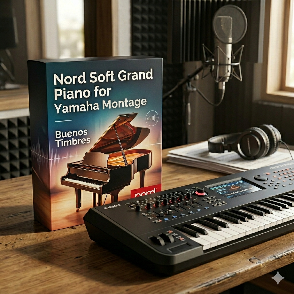 Timbre individual Nord Soft Grand Piano para Yamaha Montage