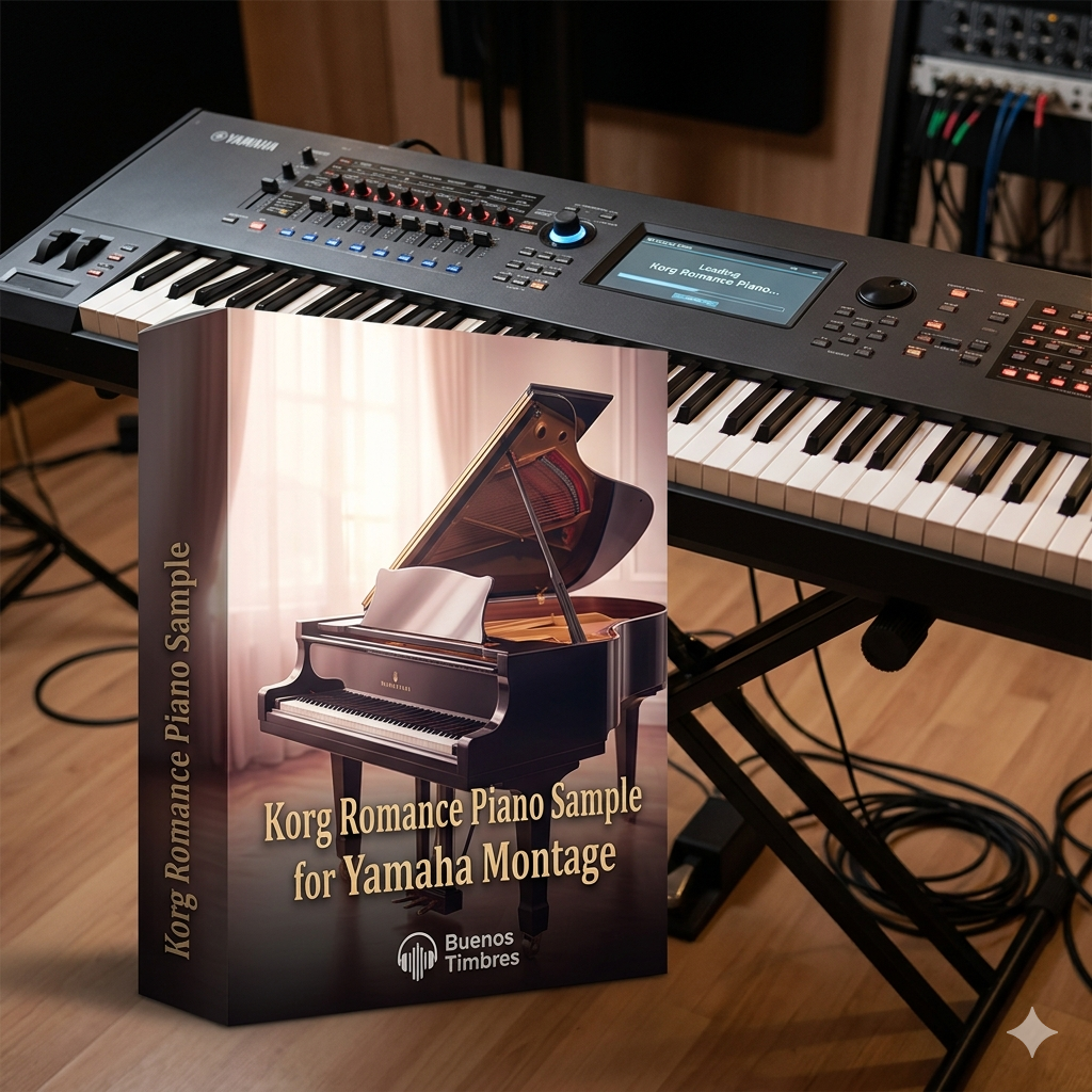 Tom de piano romântico Korg para Yamaha Montage