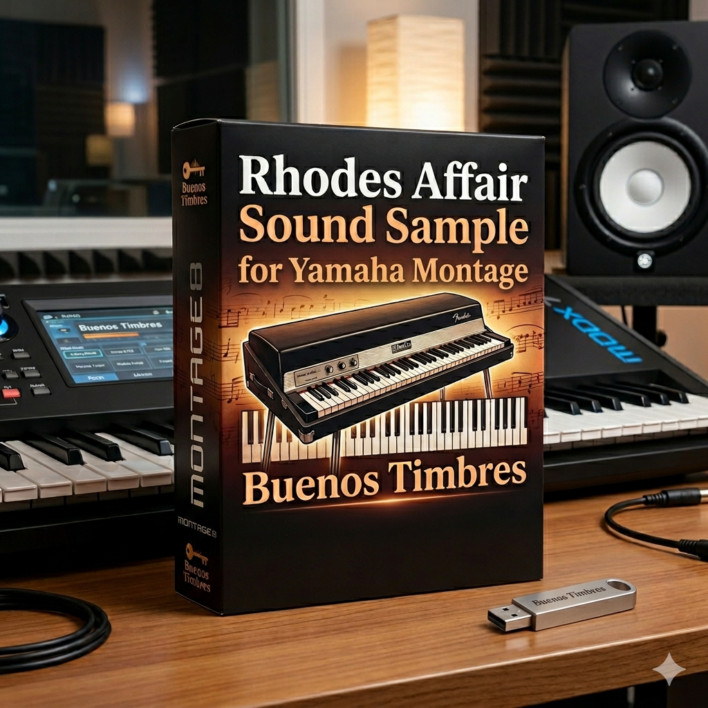 Timbre individual Rhodes Affair para Yamaha Montage