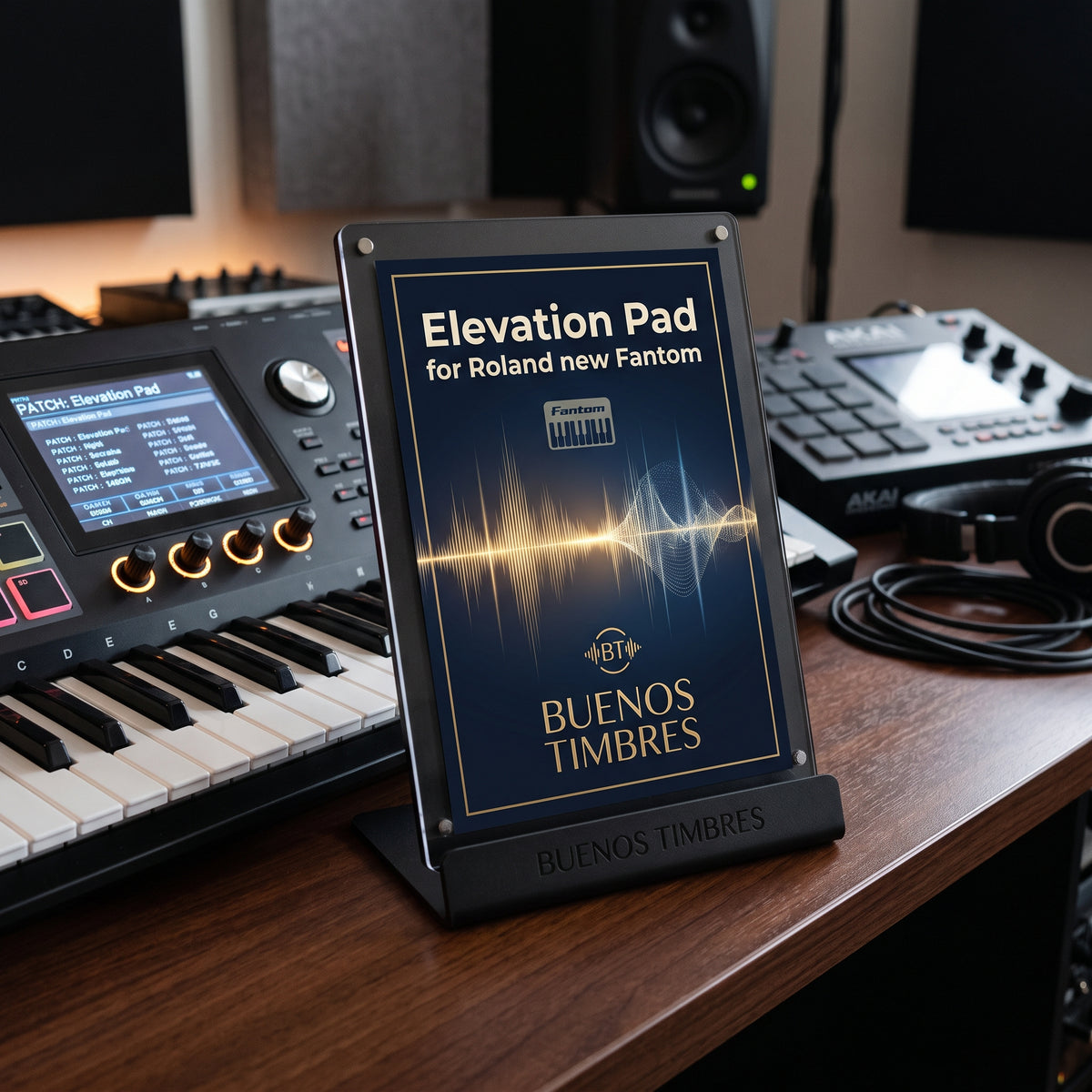 Individual tone Elevation Pad for Roland new Fantom