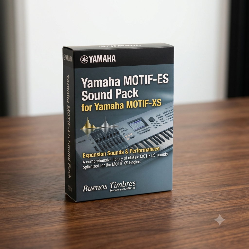 Yamaha MOTIF-ES Sound Pack for Yamaha MOTIF-XS