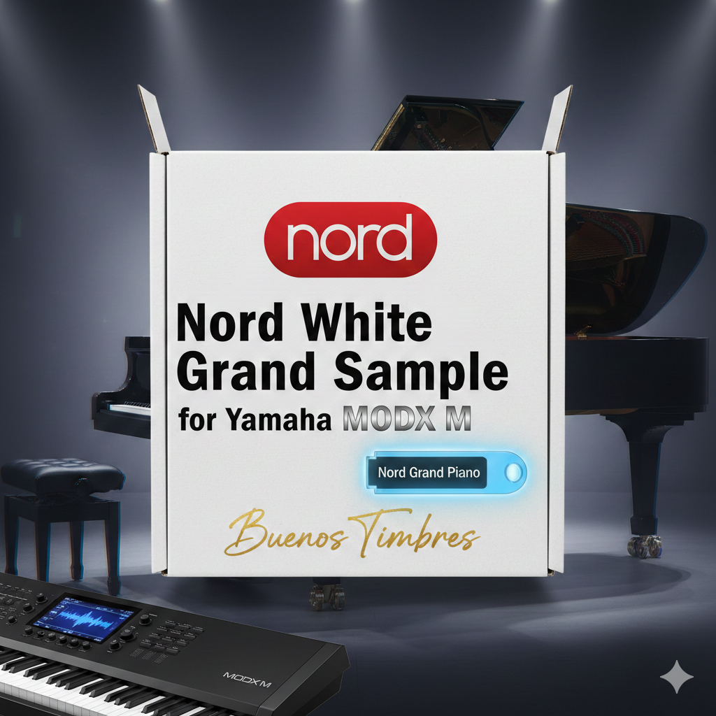 Timbre individual Nord White Grand para Yamaha MODX M