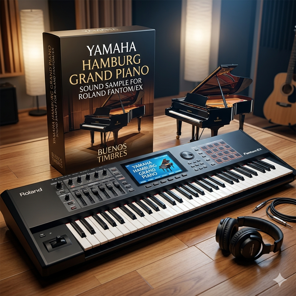Piano de Cauda Yamaha Hamburg individual para Roland Fantom e Fantom EX
