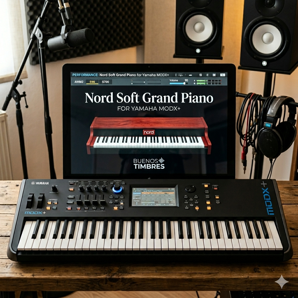 Tom individual de piano Nord Soft Grand para Yamaha MODX+